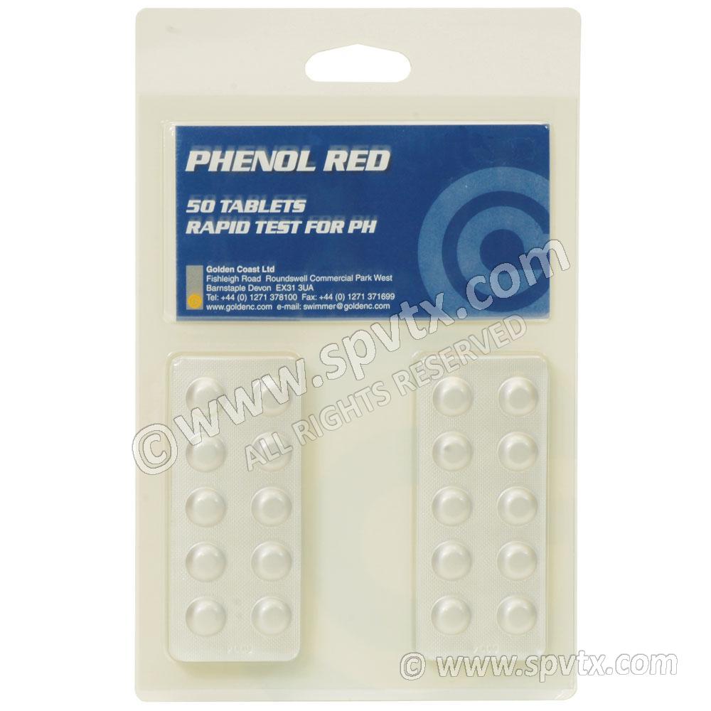 Phenol Red Tablets Blister pack (50)