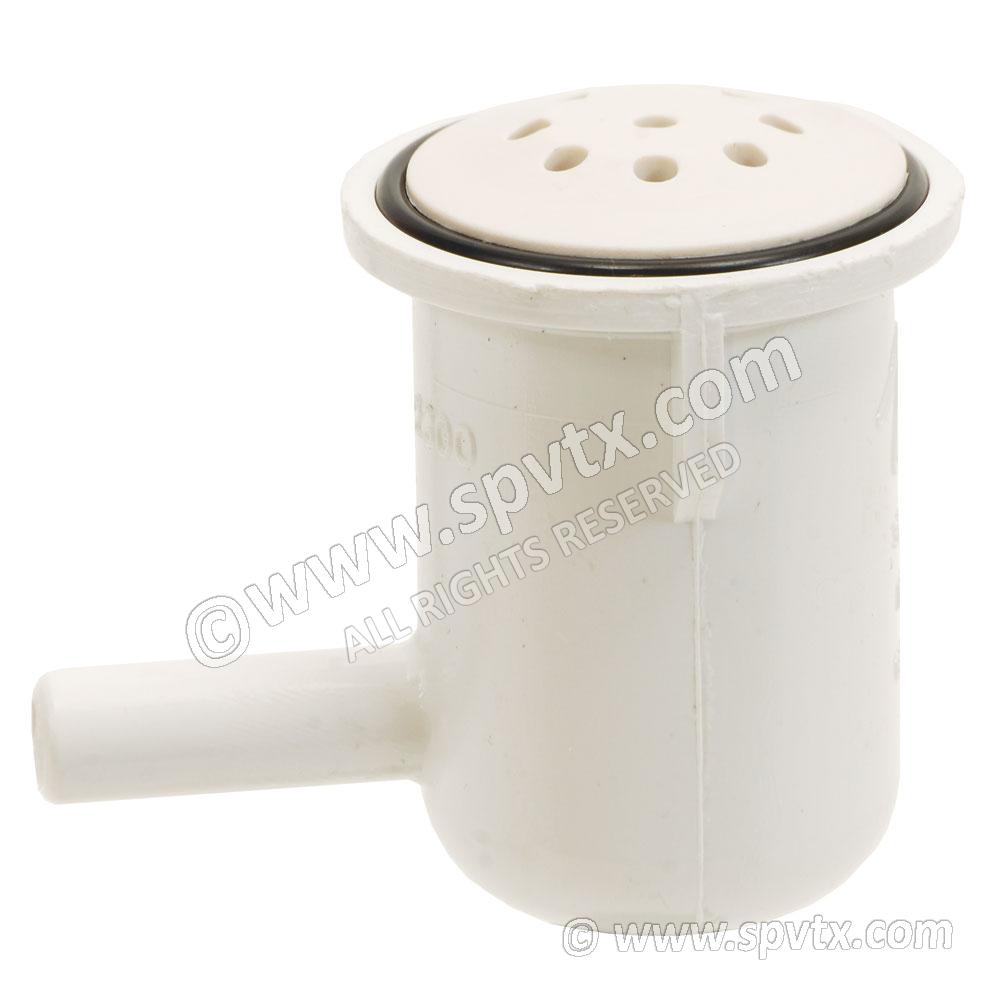 Air Injecter Pepper Pot Elbow Style White