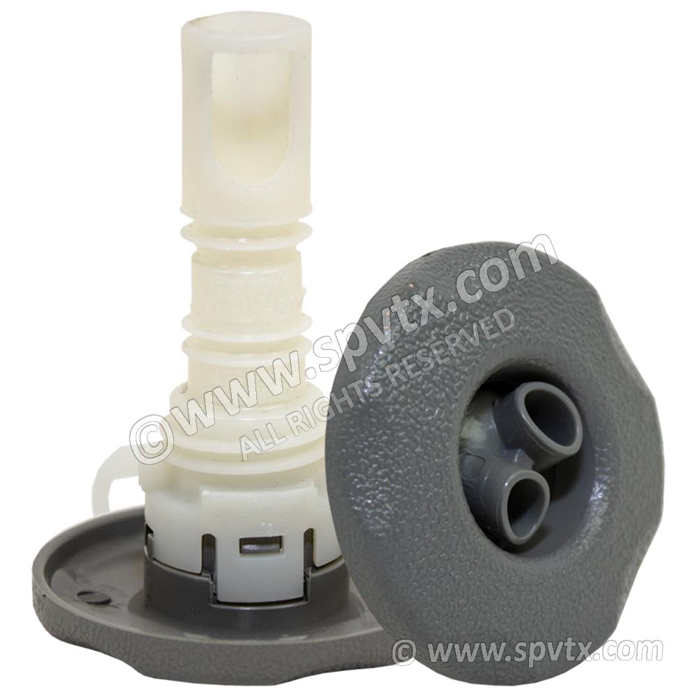 Cluster Storm Twin Roto Grey Textured (Thread in)