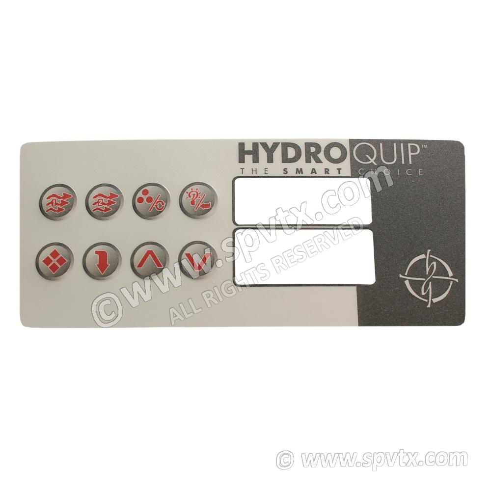 Hydroquip Overlay HT-2 8 Button