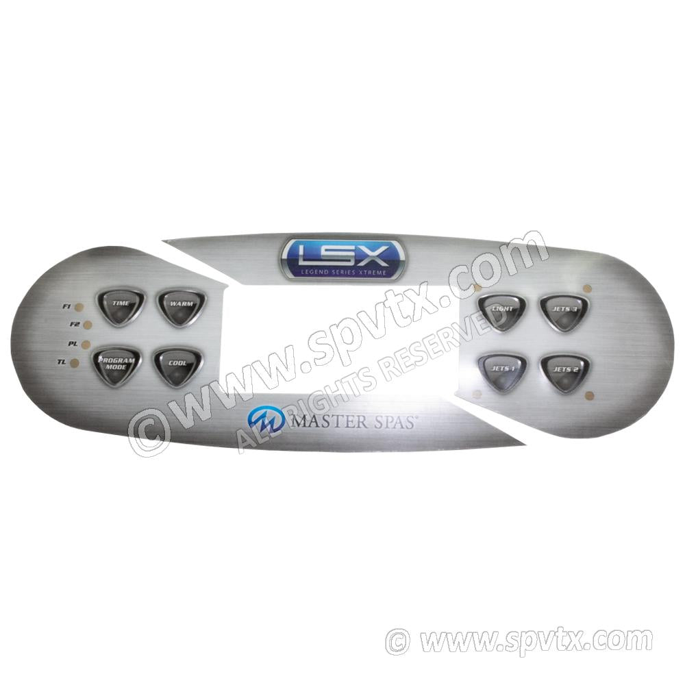 Legend Series Xtreme LSX 2010 8 Buttons Overlay
