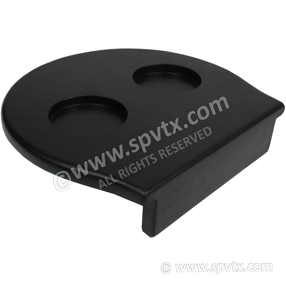 Hydrospa Skimmer Cover and Cup Holder (Black)