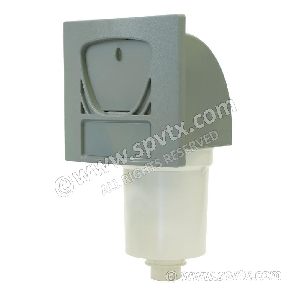 50sq ft Front Access Skim Filter Assembly Oval GREY