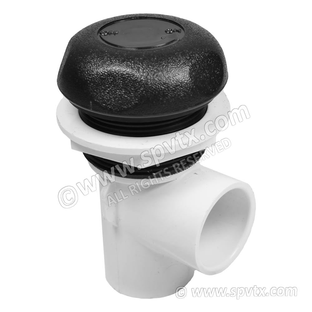 1 inch ON - OFF Valve 5-Point Textured Black