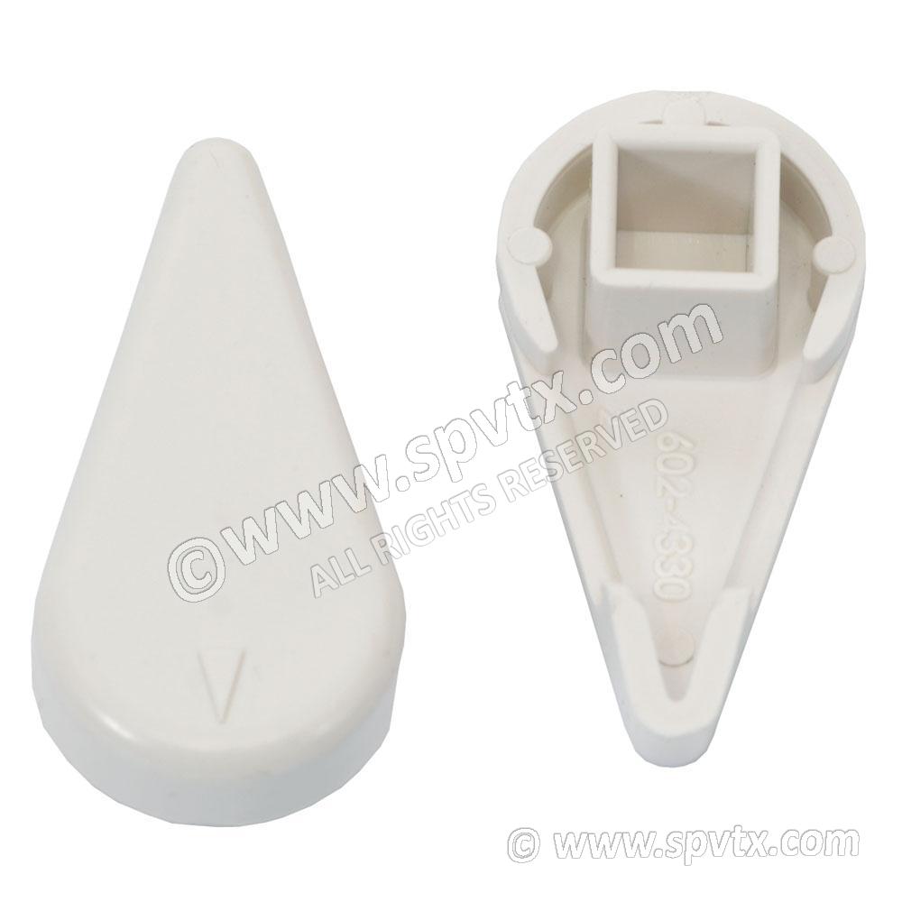 1 inch Diverter Handle White