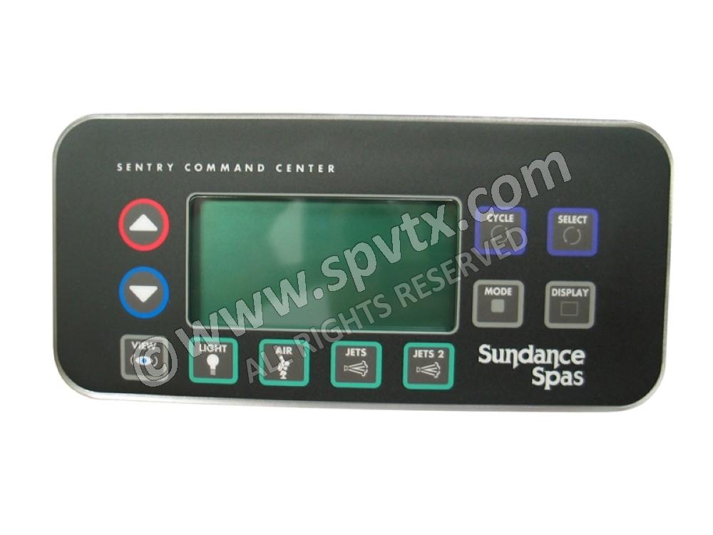 Sundance 850 Export Topside Control with Dual Harness (2 pumps + air)