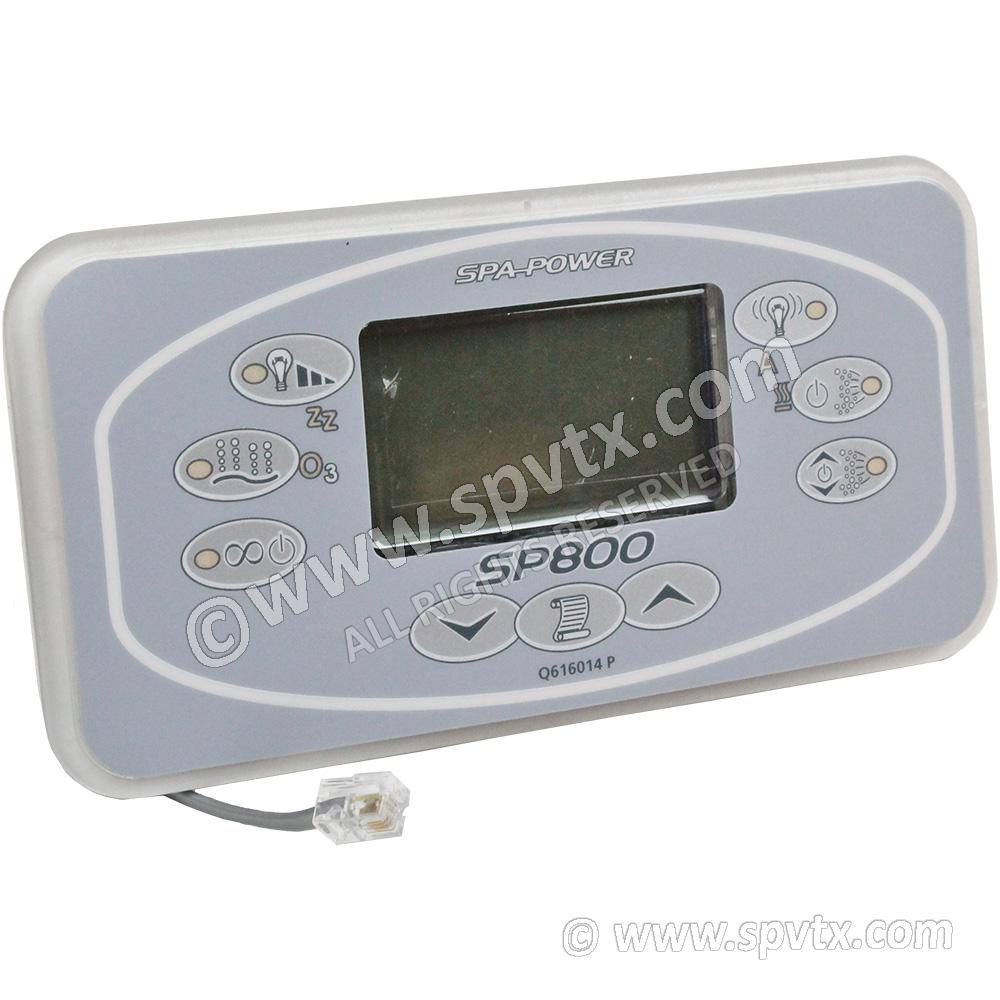 (Davey) SP800 Rectangular Touch Panel With Overlay