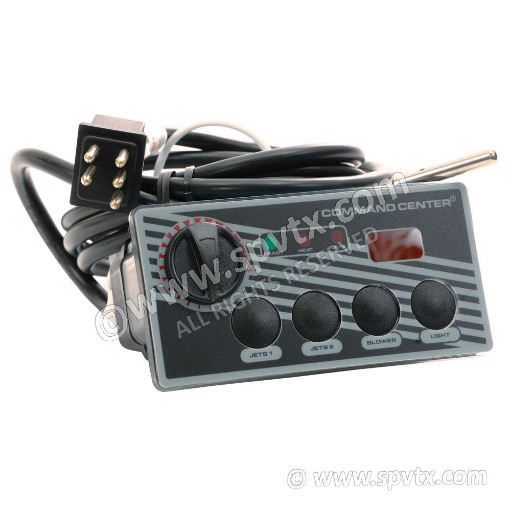 Command Centre - 4 button 12v display Celcius